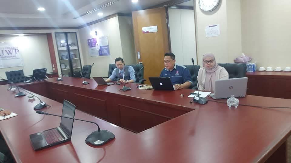 Project meeting at university